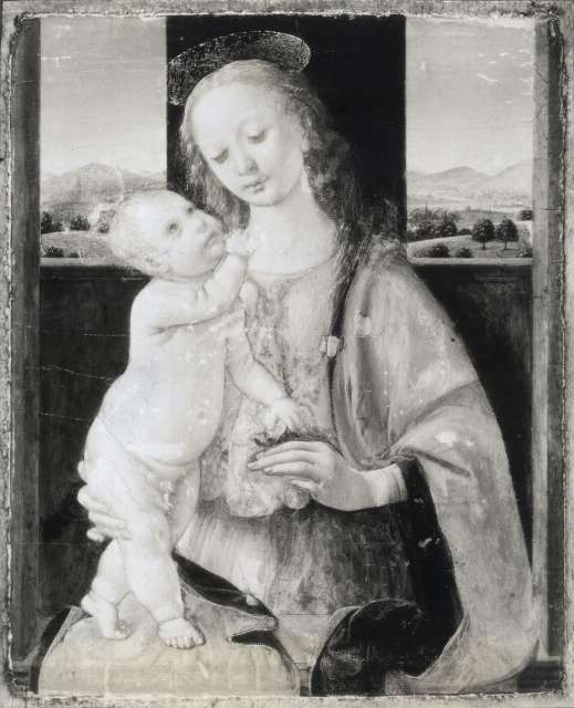 Martin, Alfred R. — Leonardo da Vinci - sec. XV - Madonna Dreyfus — insieme